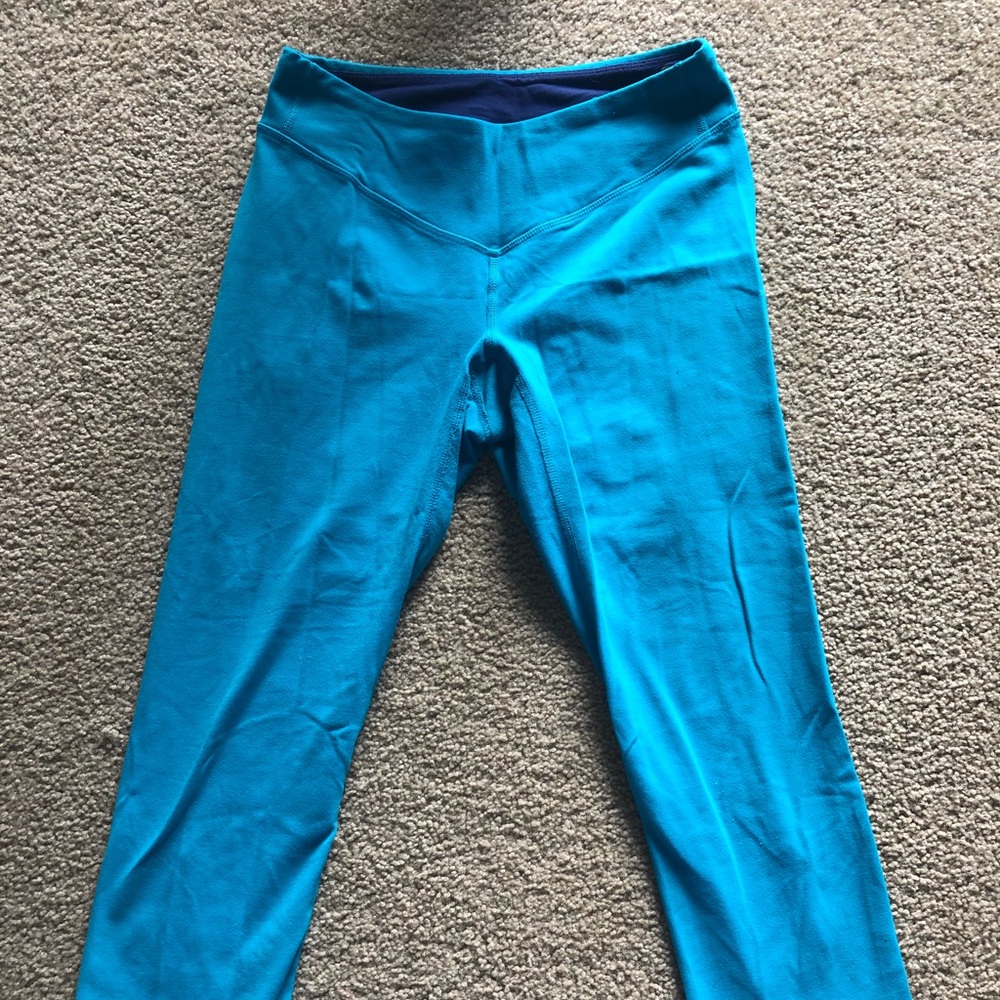 Lucy bright blue leggings